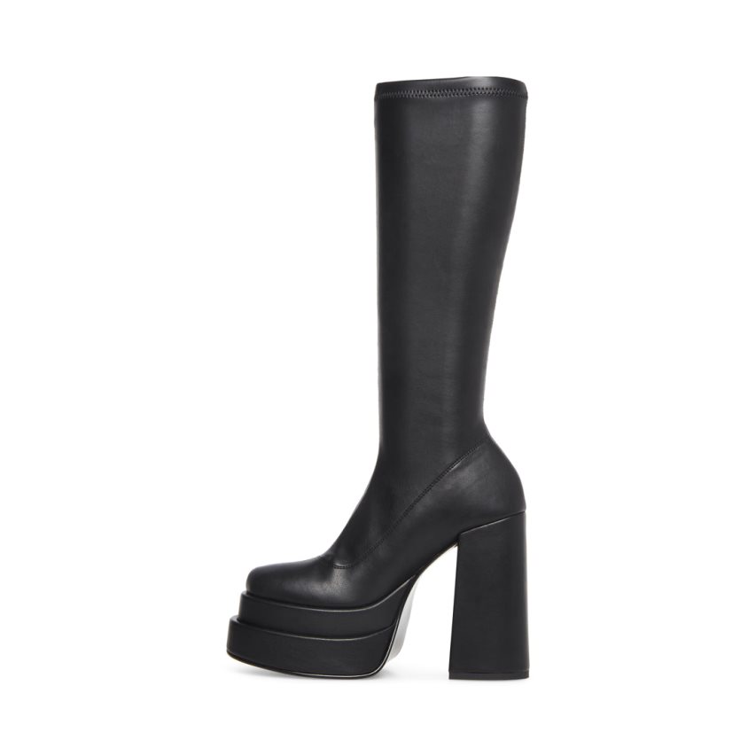 Botas Hasta La Rodilla Steve Madden Cypress Mujer Negras | ES ME3160